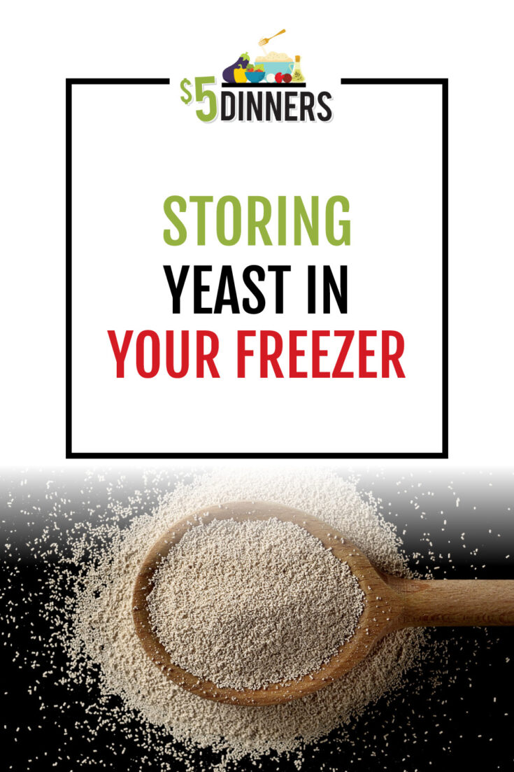 Storing Yeast in Your Freezer 5 Dinners Budget Recipes, Meal Plans