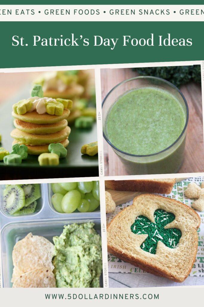 st patricks day green food ideas