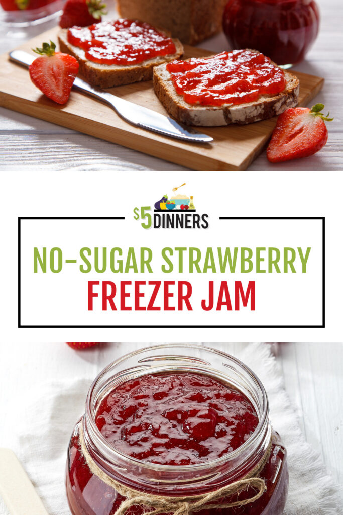 Strawberry Orange Freezer Jam • The Incredible Bulks