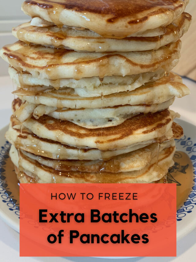 Back to School Prep: How to Freeze Extra Pancakes for Breakfast