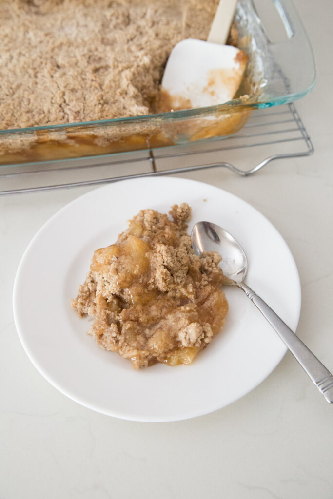 apple spice dump cake