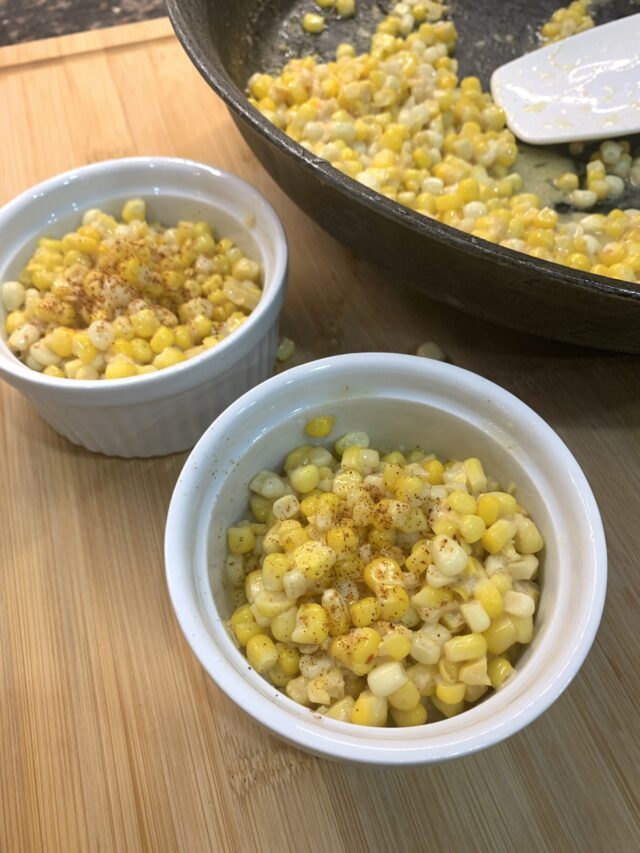 Big Bad Budget Battle Recipe: Skillet Creamy Corn