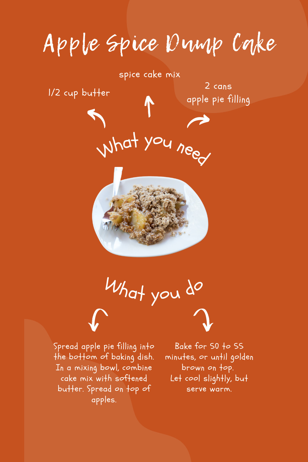 apple spice dump cake recipe