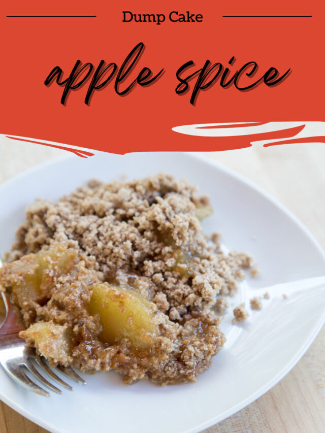 3-Ingredient Apple Spice Dump Cake