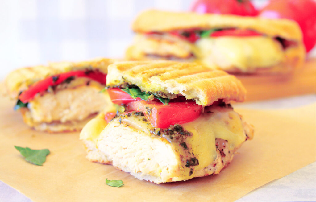 pesto chicken sandwich