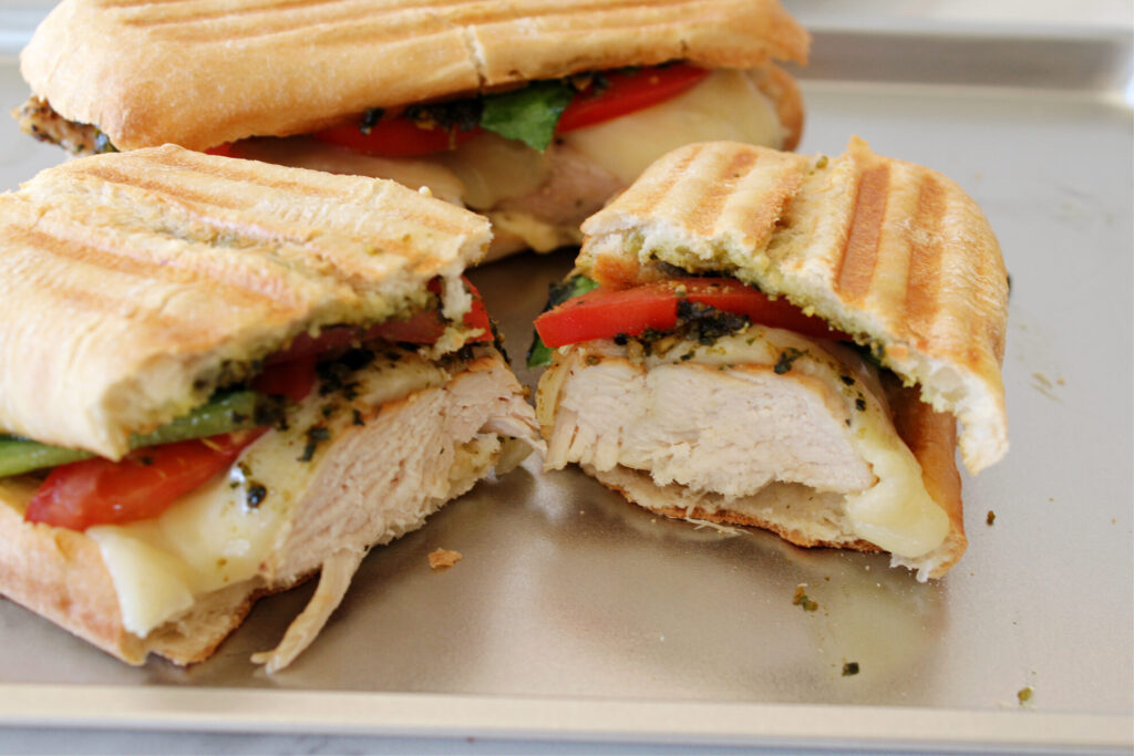 pesto chicken sandwich