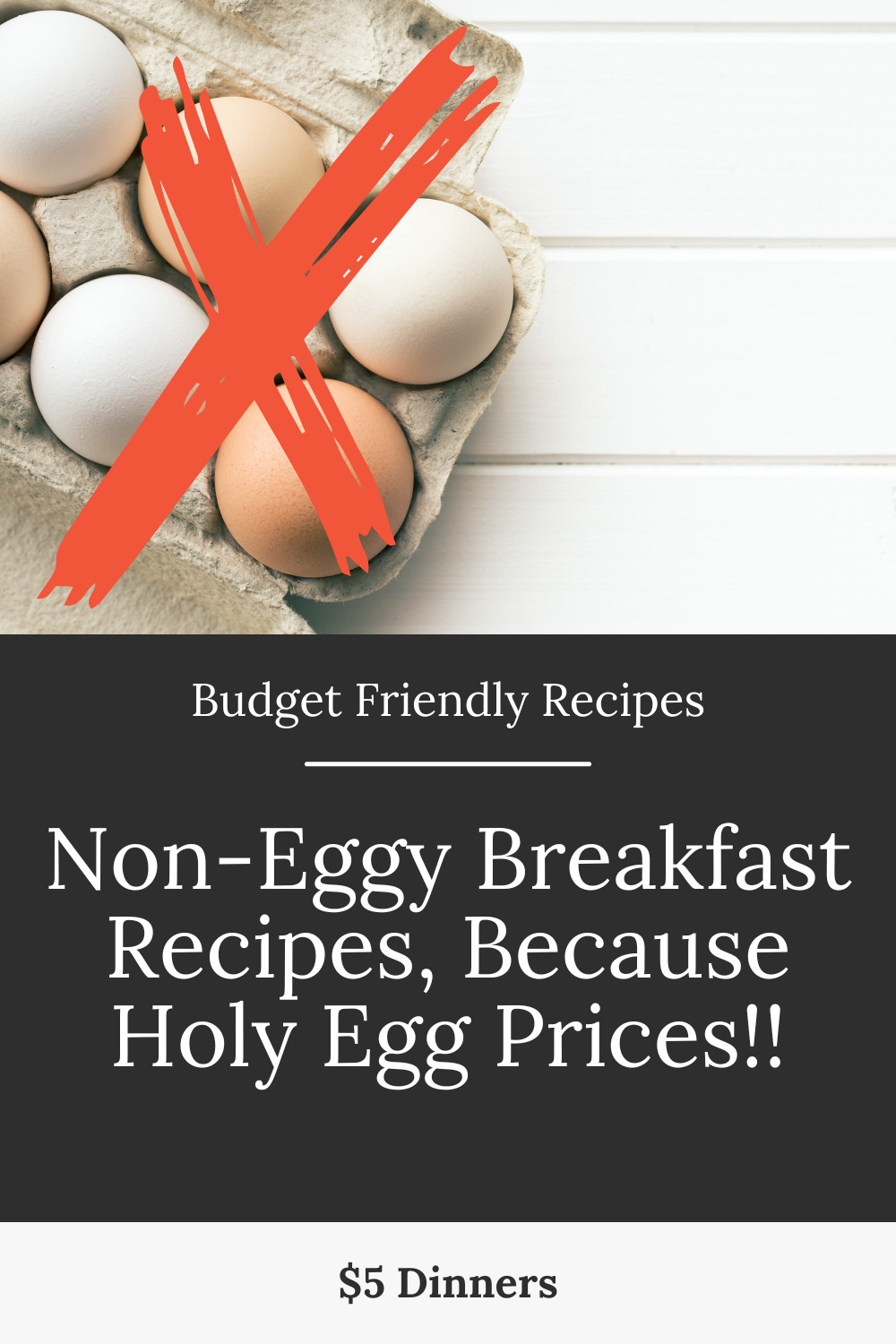 Breakfast recipes without eggs