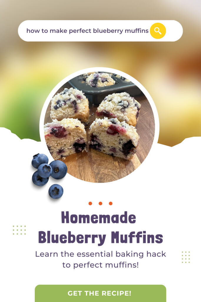 how to make perfect blueberry muffins