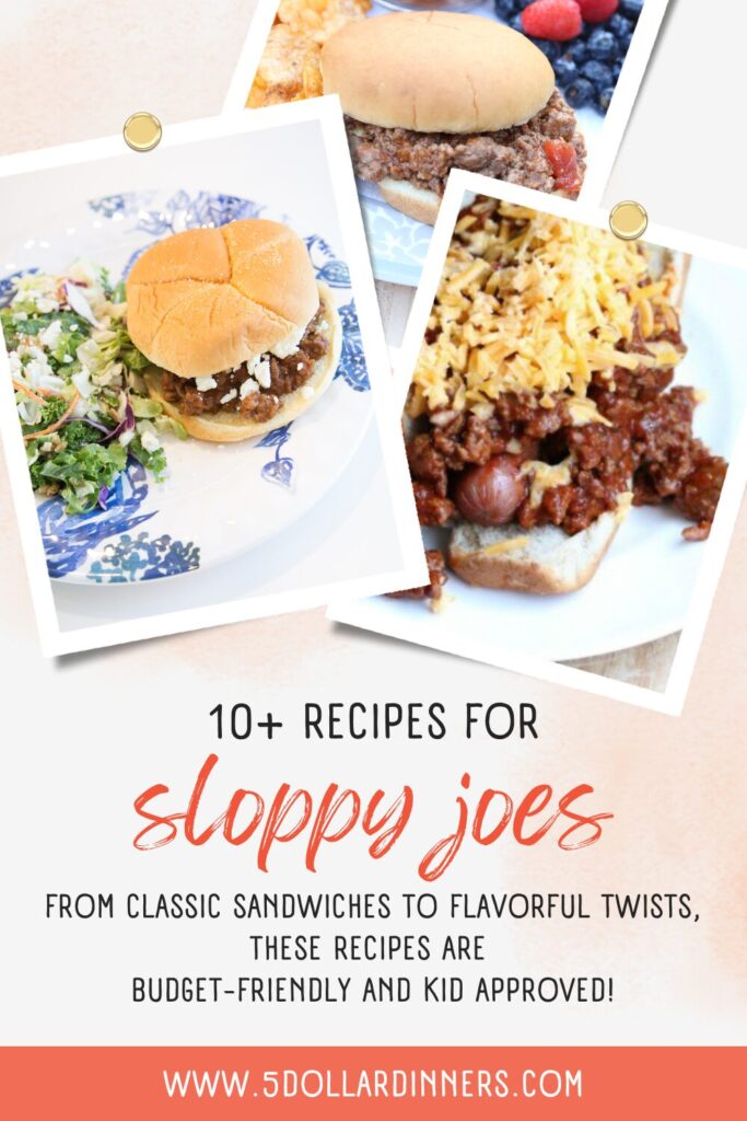 sloppy joe recipe roundup