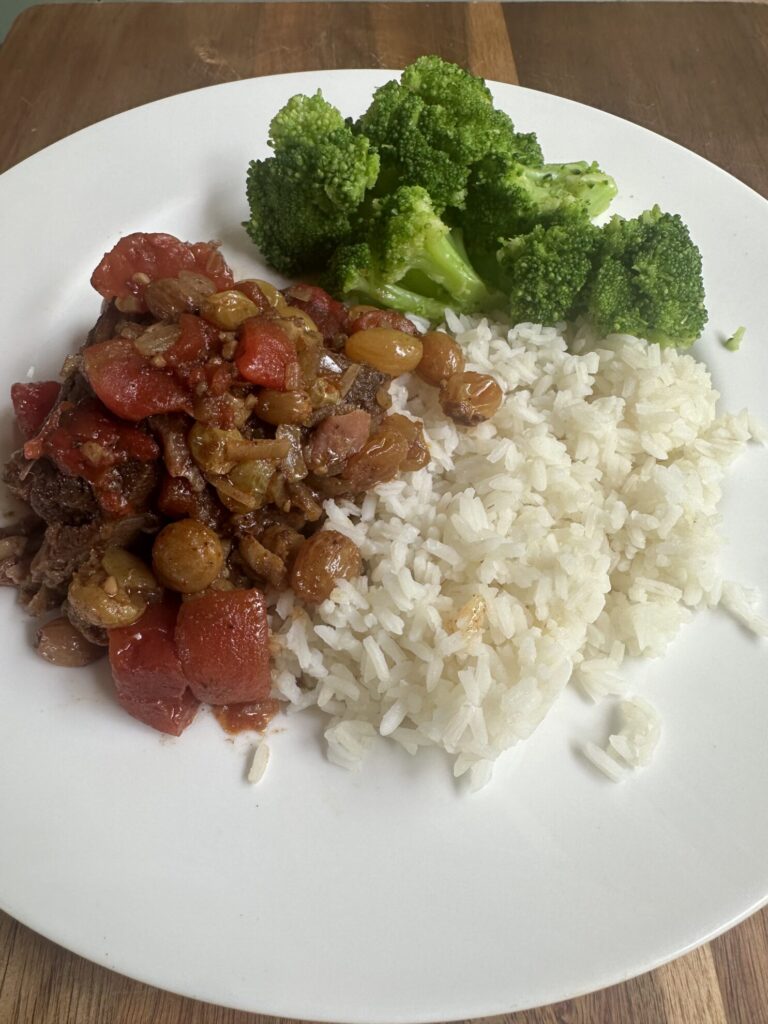 moroccan braised beef - freezer friendly