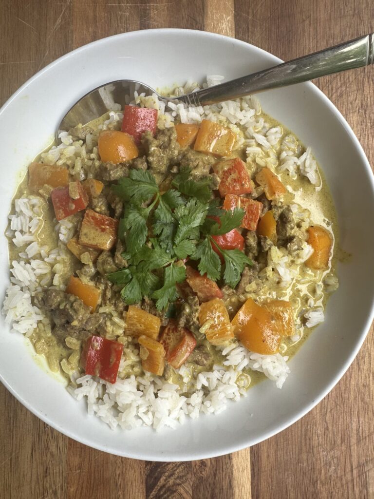 Thai Beef Bake