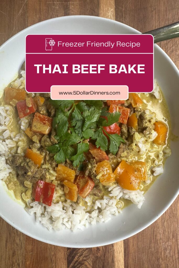 Thai Beef Bake