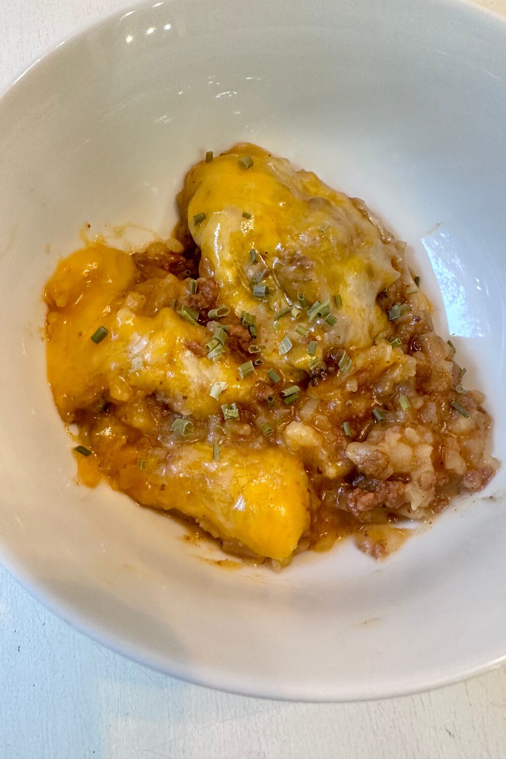 Slow Cooker Taco Hashbrown Bake