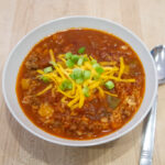 freezer friendly stuffed pepper chili