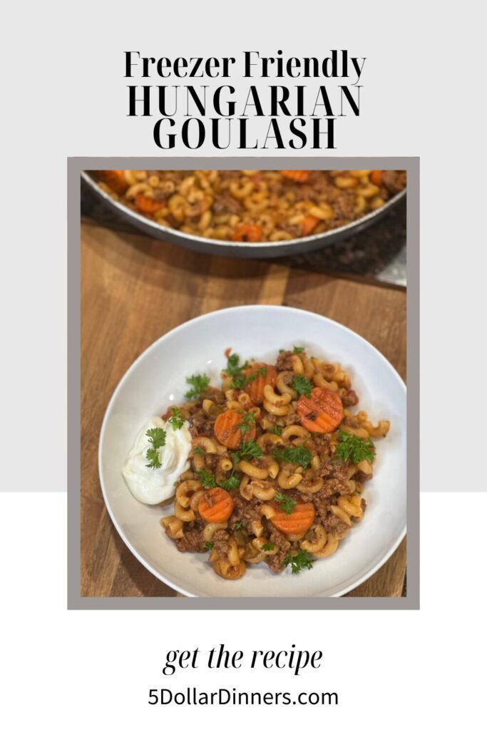 Freezer Friendly Hungarian Goulash