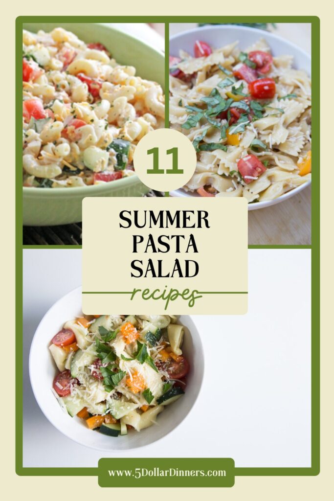summer pasta salad recipes