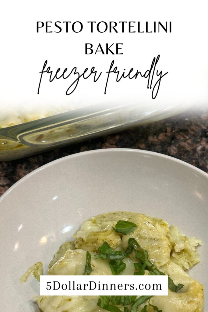 Pesto Tortellini Bake