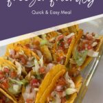 freezer friendly chicken oven tacos