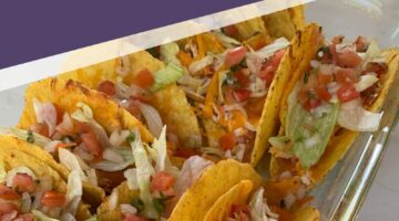 freezer friendly chicken oven tacos