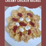 freezer friendly creamy chicken nachos