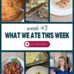 what we ate this week - erin chase